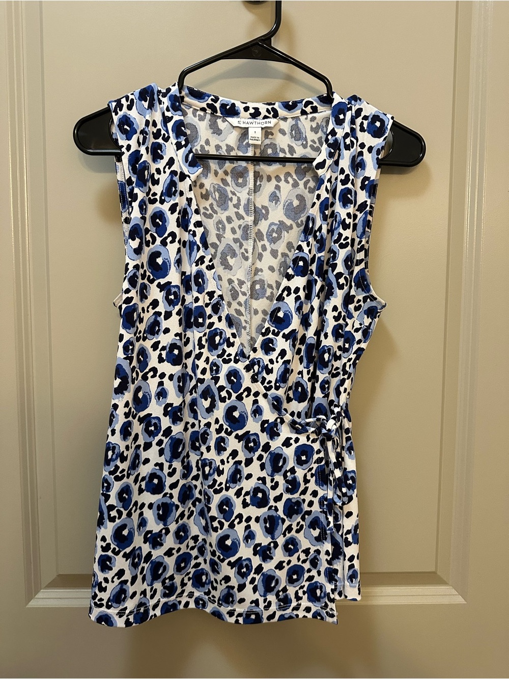 41 Hawthorn Aliska Front Wrap Knit Top